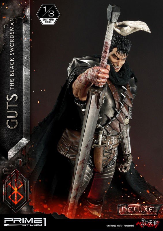 《散人传奇最大网站》格斯漆黑剑士雕像 狂战士的霸气与疯狂