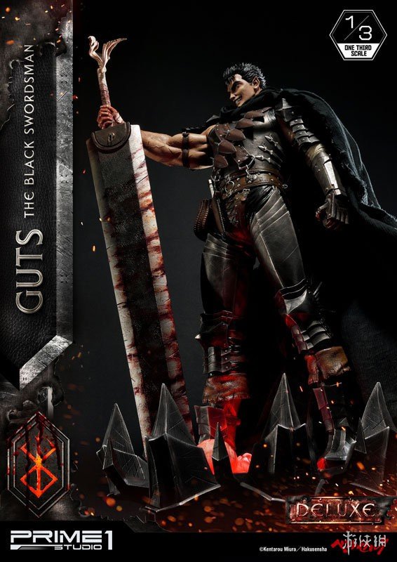 《散人传奇最大网站》格斯漆黑剑士雕像 狂战士的霸气与疯狂