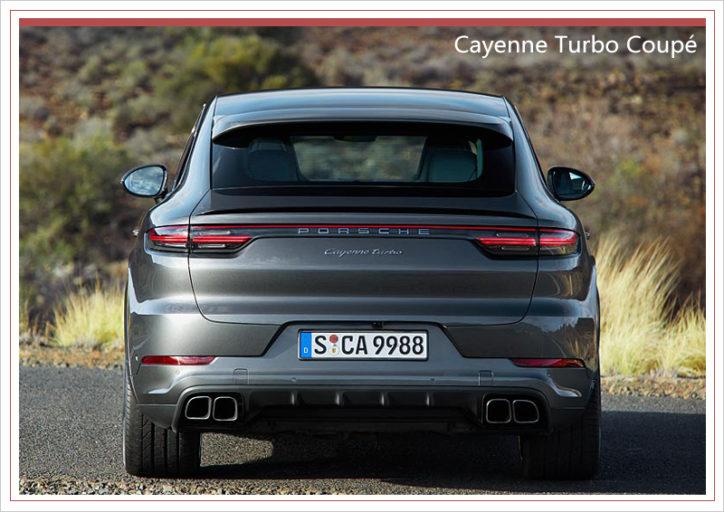 保时捷卡宴Coupé开启中国预售 4月16日亚洲首秀