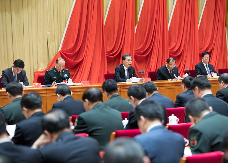 1月11日,中国共产党第十九届中央纪律检查委员会第三次全体会议在北京开幕。中共中央政治局常委、中央纪律检查委员会书记赵乐际代表中央纪律检查委员会常务委员会作题为《忠实履行党章和宪法赋予的职责努力实现新时代纪检监察工作高质量发展》的工作报告。 新华社 资料图