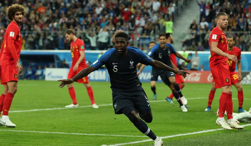 法国队1:0淘汰比利时队 成功晋级世界杯决赛
