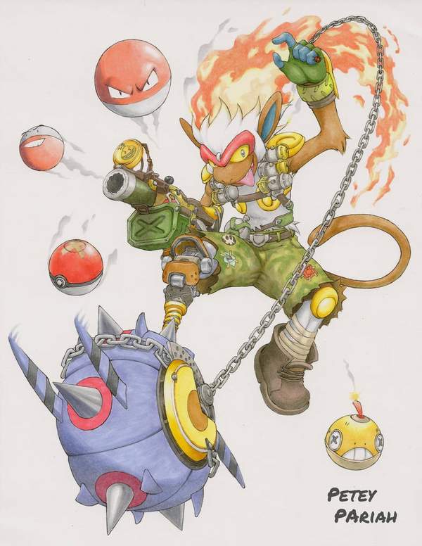 《守望先锋》英雄与宝可梦结合 怪力末日铁拳伤害翻倍