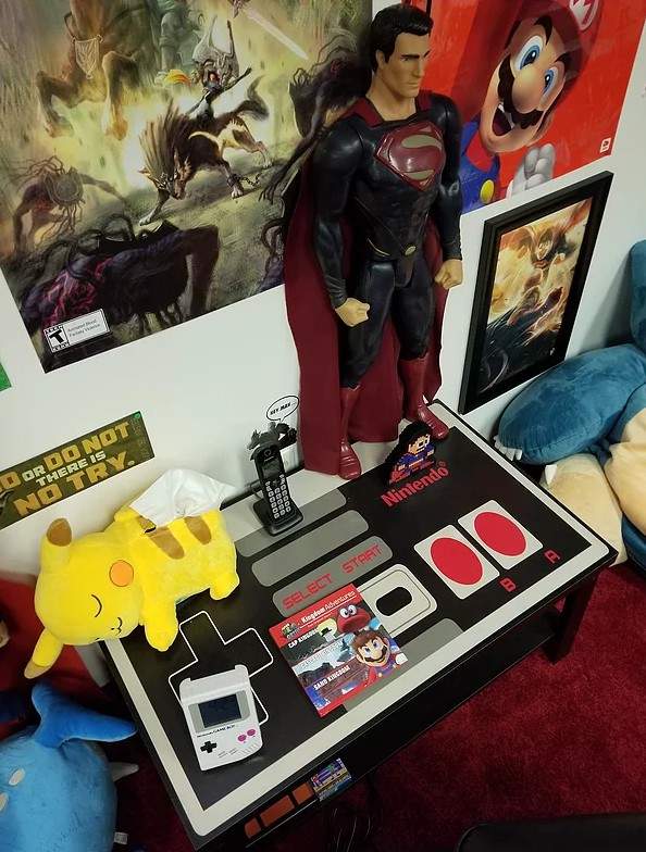 玩家打造超酷Switch主题电视墙 这才是真正的任饭!