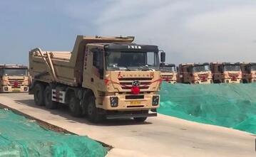 深圳新型泥头车亮相 助力深圳蓝,装备全新升