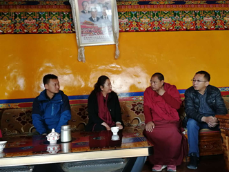 市文化局督查组一行赴当雄县实地检查公共文化