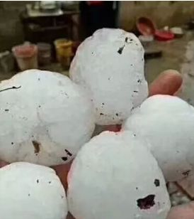 冰雹突袭!狂风阵阵!未来继续降温?!恶劣天气行