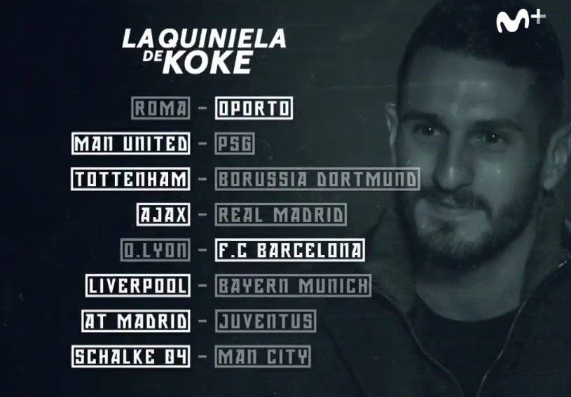 新哈维?欧冠抽签后预测八强,科克前4场全对