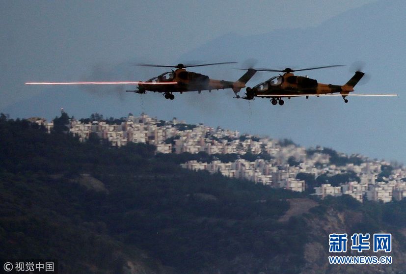 土耳其在爱琴海沿岸举行大规模联合军演