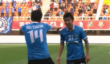 第77分钟,王寿挺一脚远射险些扳平比分.