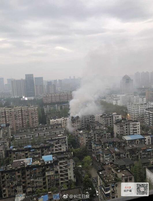 武汉发生燃爆事故致1人受伤 警方:系燃气外泄引发
