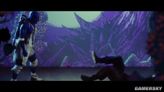 忍龙风像素游戏《信使》新预告 真人忍者对决恶魔