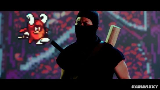 忍龙风像素游戏《信使》新预告 真人忍者对决恶魔