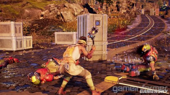 黑曜石《天外世界》战斗演示 场面火爆电影感十足