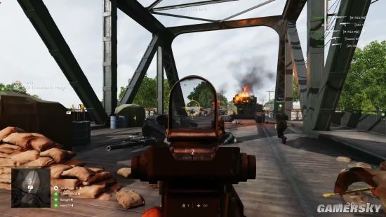 《战地5》合作PVE模式演示 盟军四小强血虐德军