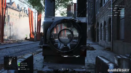 《战地5》合作PVE模式演示 盟军四小强血虐德军