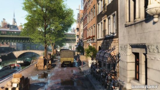 《战地5》合作PVE模式演示 盟军四小强血虐德军