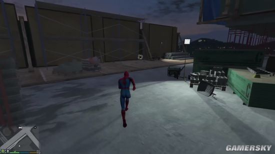 《GTA5》漫威蜘蛛侠MOD 小虫变成洛圣都大恶棍