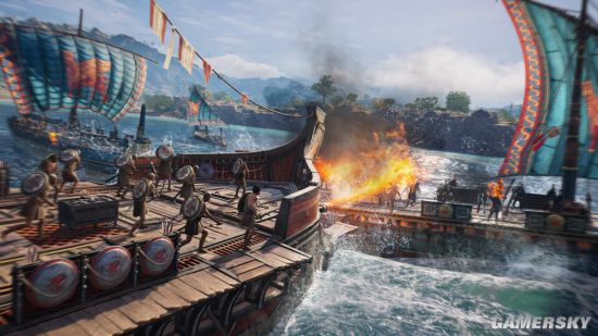 《刺客信条:奥德赛》“第一把袖剑之传承”DLC终章发售 主角化身希腊战神