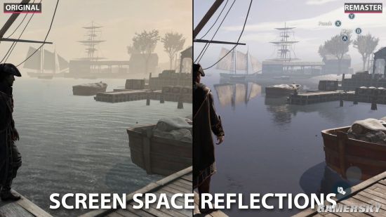 《刺客信条3:重制版》对比原版 画面表现大幅提升