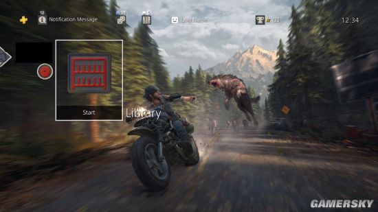 《往日不再》PS美服免费领动态主题 男主骑摩托狂飙