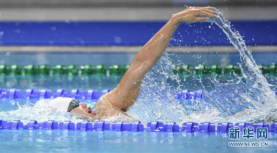 军运会：男子400米个人混合泳 中国队包揽冠亚军