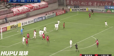 亚冠:埃尔克森破门武磊中柱于海乌龙,鹿岛3-1上港