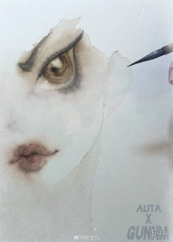 《阿丽塔:战斗天使》将破8亿大关 中国艺术家献手绘致敬原著作者木城雪户