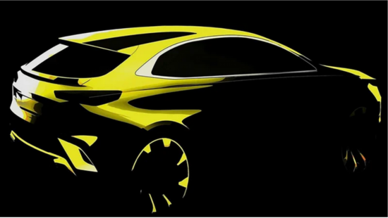 起亚公布Xceed紧凑型跨界车设计草图