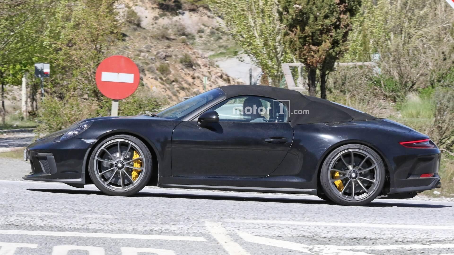 保时捷911 Speedster谍照曝光 预计7月亮相
