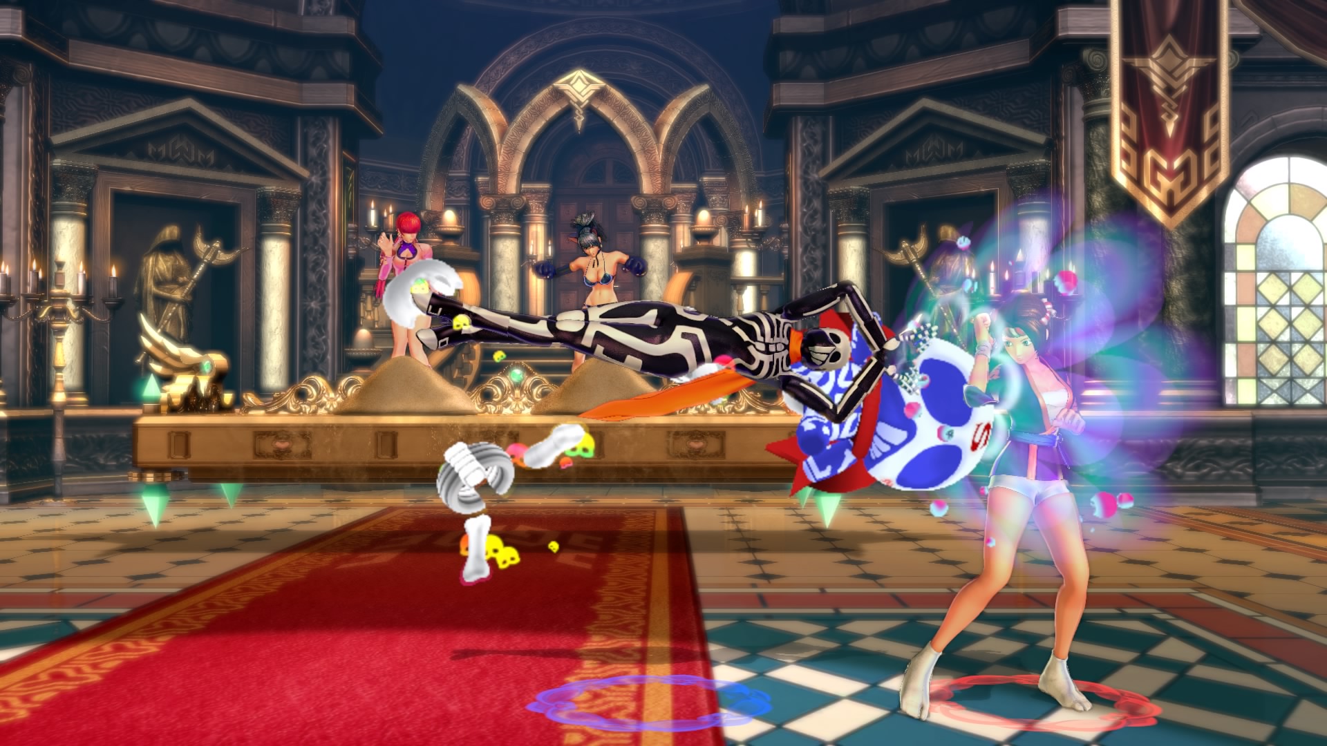 《snk女中豪杰》第二波dlc"骷髅侠"开放下载
