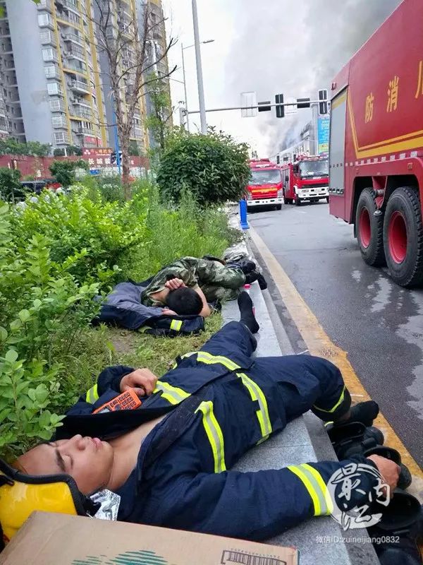 30名内江消防英雄达州救火记:72小时组织冲锋