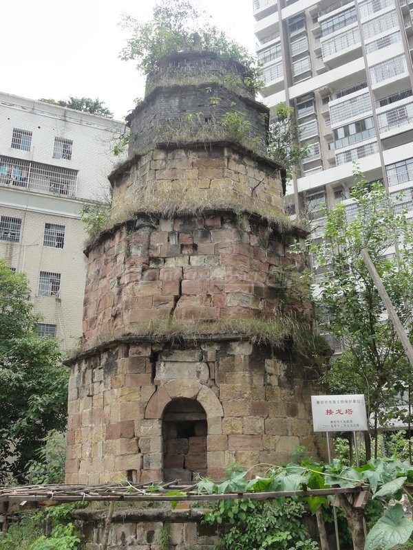 湖南衡阳雁峰区雁峰街道接龙社区接龙塔(市保)