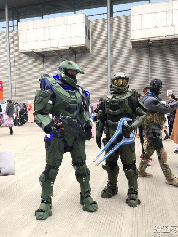 汪东城现身上海CP23漫展 COS《光环》士官长帅到爆