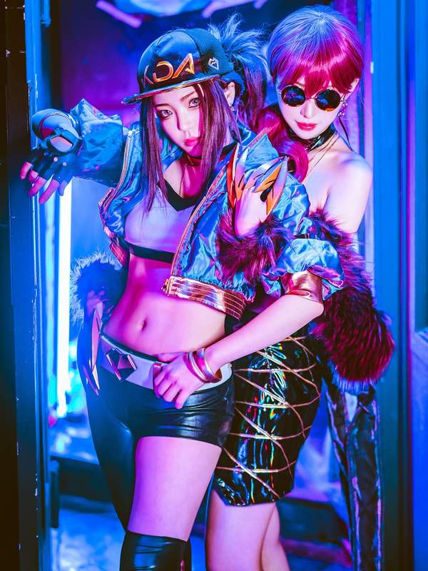韩国团体Cos《LOL》“K/DA”女团 风格迥异,极尽妖娆