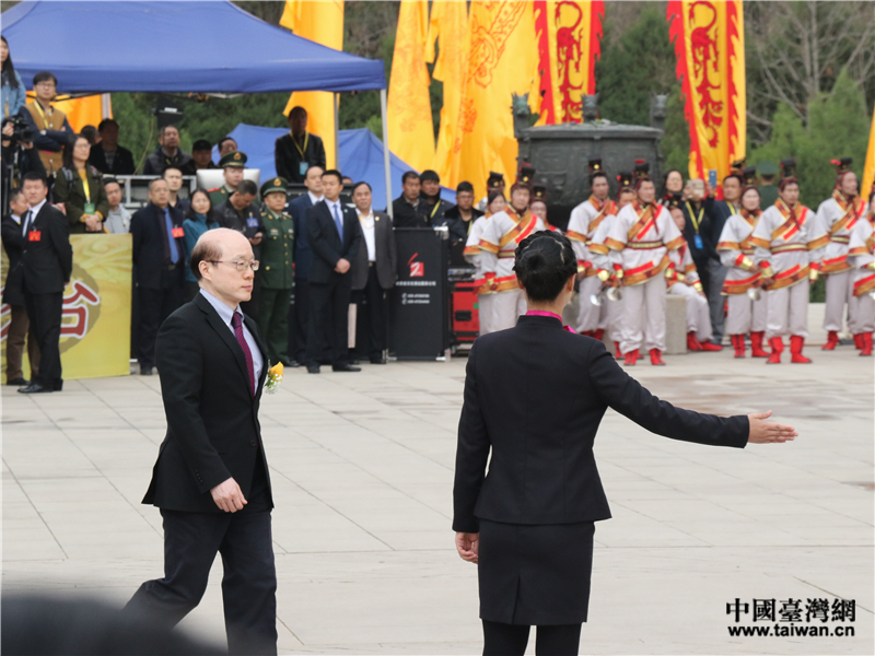 两岸同胞清明公祭轩辕黄帝 刘结一洪秀柱郁慕