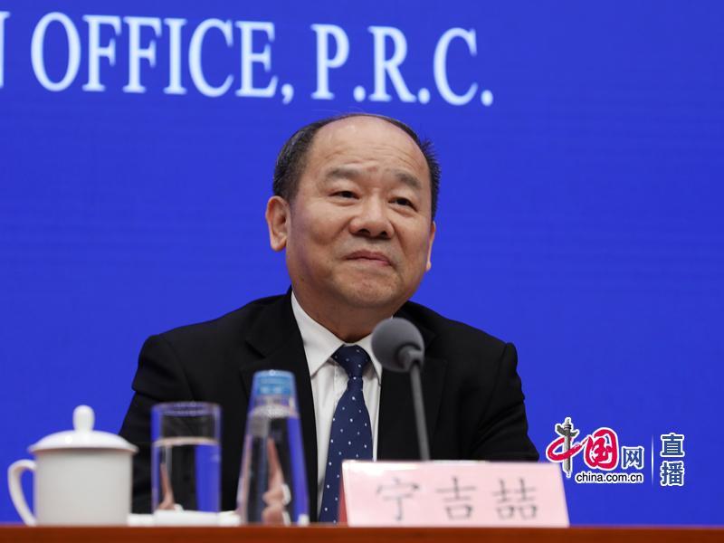 国家统计局局长宁吉喆(中国网 宗超 摄影)