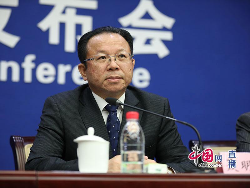 养老保险司司长聂明隽 中国网 郑亮 摄