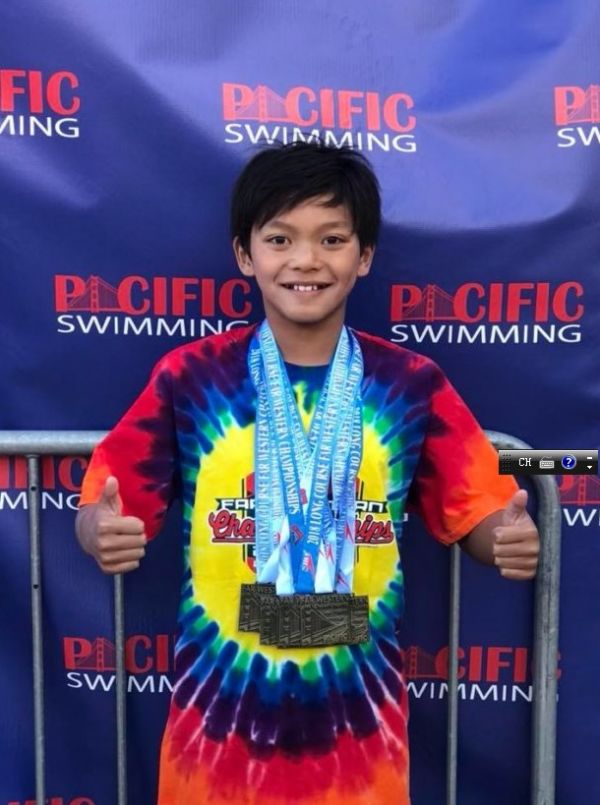 破菲尔普斯纪录?美10岁菲裔游泳天才了解一下(图)