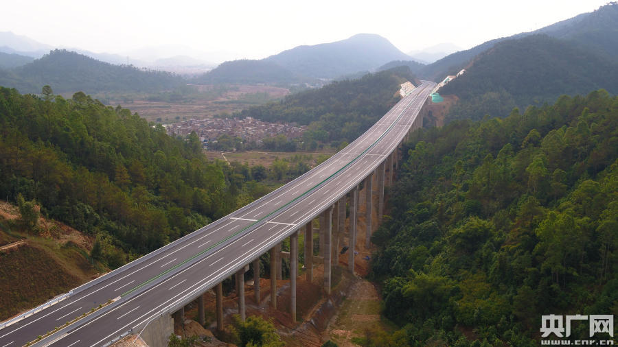 河惠莞高速公路龙紫段清云高速公路元旦通车