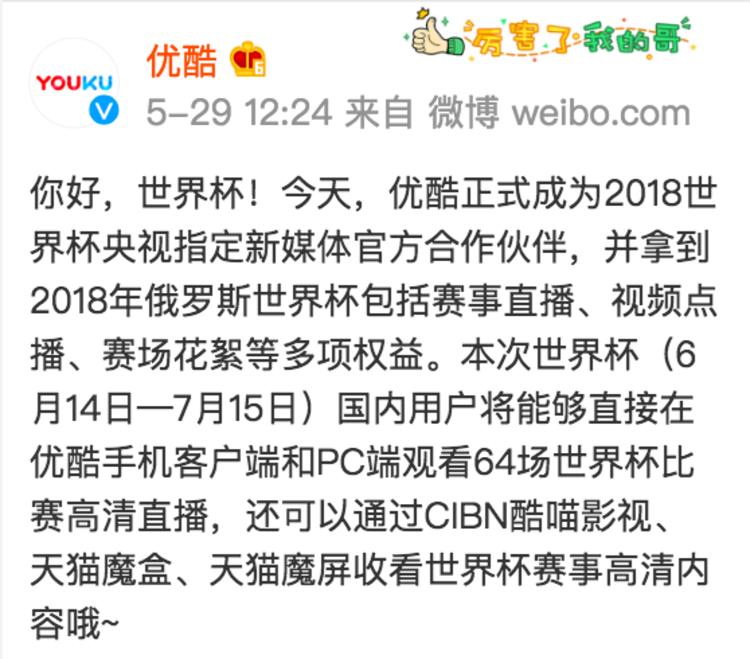 广电总局禁止互联网电视直播世界杯,除非通过