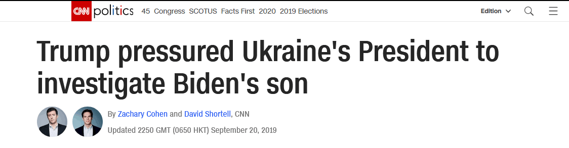 CNN报道截图