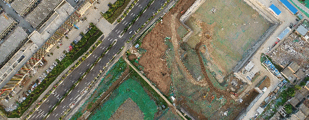 西安新寺遗址周边发现古道路 或与西汉长门宫有