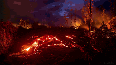 背景 壁纸 风景 火山 桌面 400_225 gif 动态图 动图