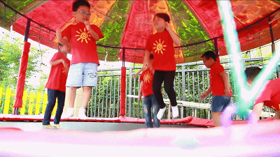扮鬼脸,堆积木,蹦蹦床……一年一度的儿童节来啦!