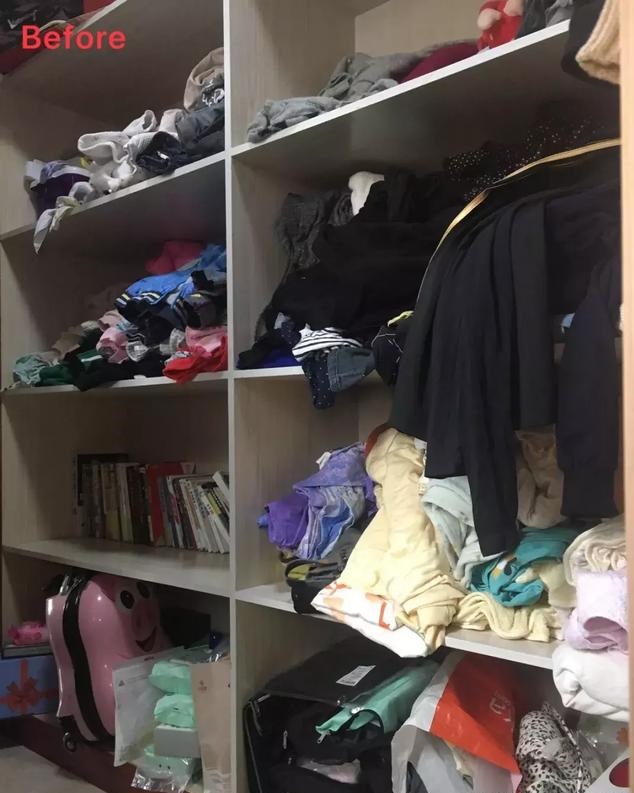 衣橱管理|整理师妙手改造凌乱衣橱变身明星衣帽间