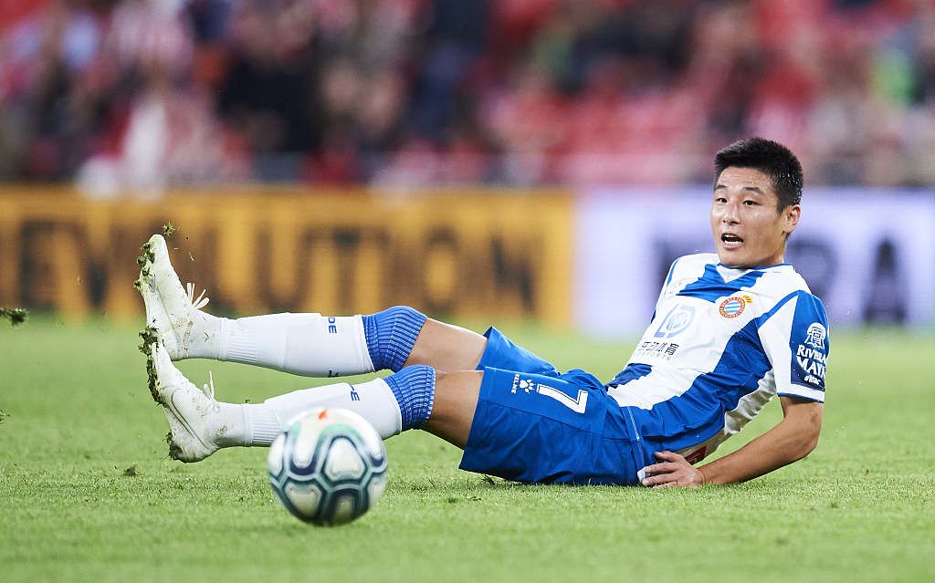 武磊本赛季出场457分钟，但没有进球和助攻。图/视觉中国