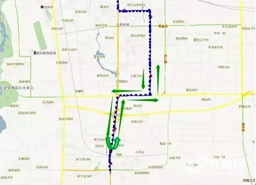 铁路道口拓宽改造致潍坊3条公交线路"变道 临时线路图请收好