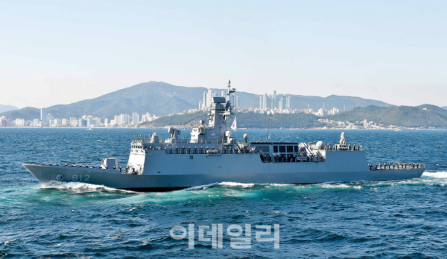 韩国“京畿”号新型护卫舰（韩媒edaily）