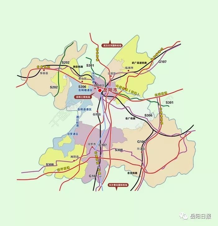 三荷机场成功首航!岳阳迈入航空时代!