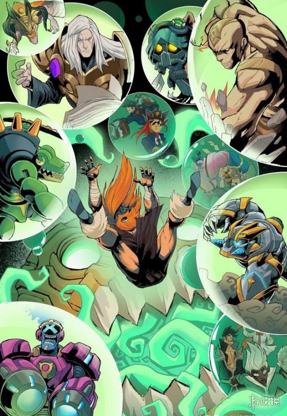 拳头发布《英雄联盟》新漫画 彩蛋是婕拉新皮肤?